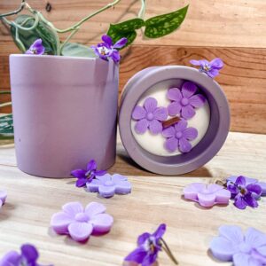 Bougie Pot José Violette Box Tolosa