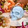 Bougie Calavera bleu
