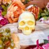 Bougie Calavera jaune