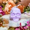Bougie Calavera violet