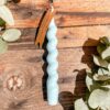 Bougie Chandelle bleue