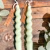 Bougie Chandelle vert