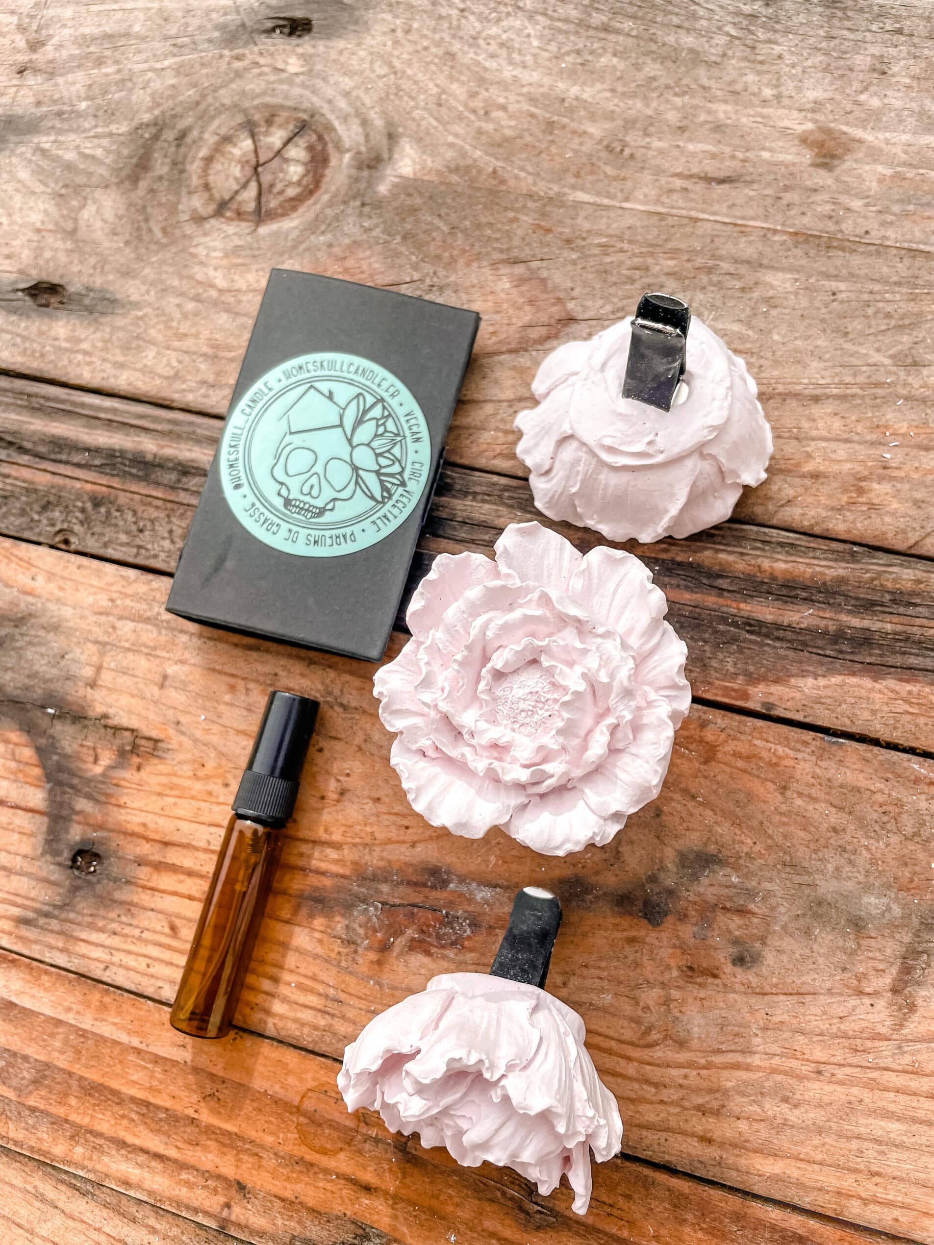 Diffuseur rétroviseur cerisier rose