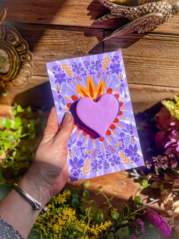 les Cartes del Corazón Violette