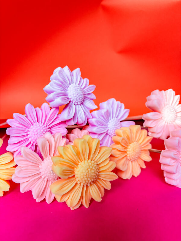 Bouquet de bougies fleur gerbera