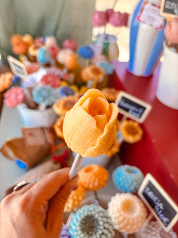 Tulipe fleur fondant