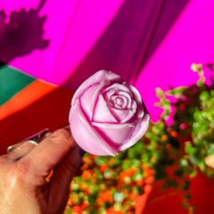 Fleurs en cire La Rose