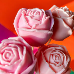 Fleurs en cire La Rose