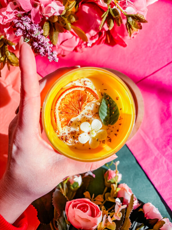 Verrine Carmen Chevrefeuille