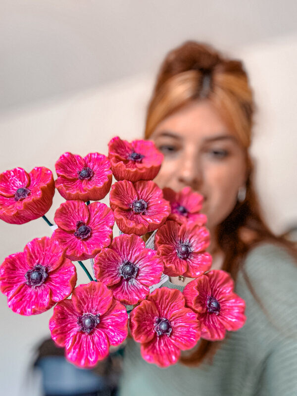 Fleur Fondant Coquelicot
