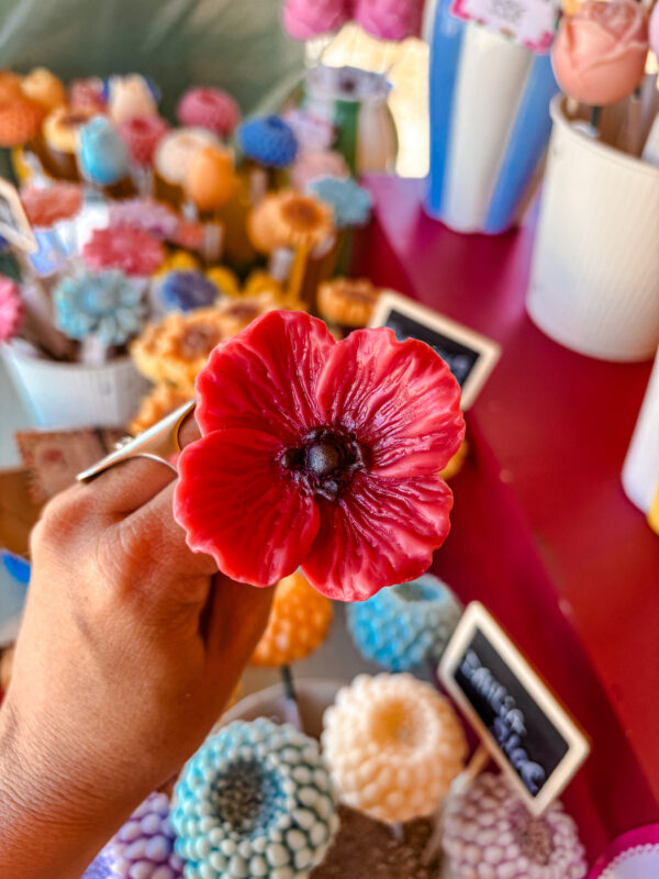 Fleur fondant Francesca le Coquelicot