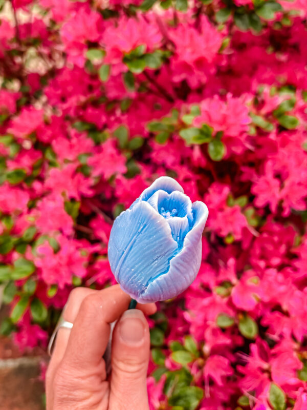 Fleurs-en-cire-La-Tulipe-bleue